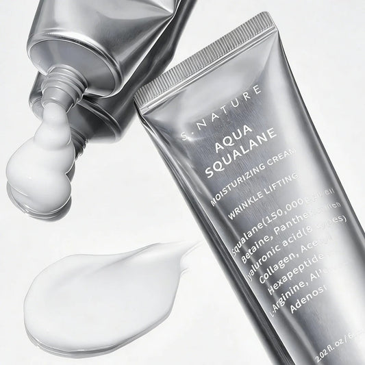 S.NATURE Aqua Squalane Moisturizing Cream 30ml – Lightweight Hydrating Face Cream