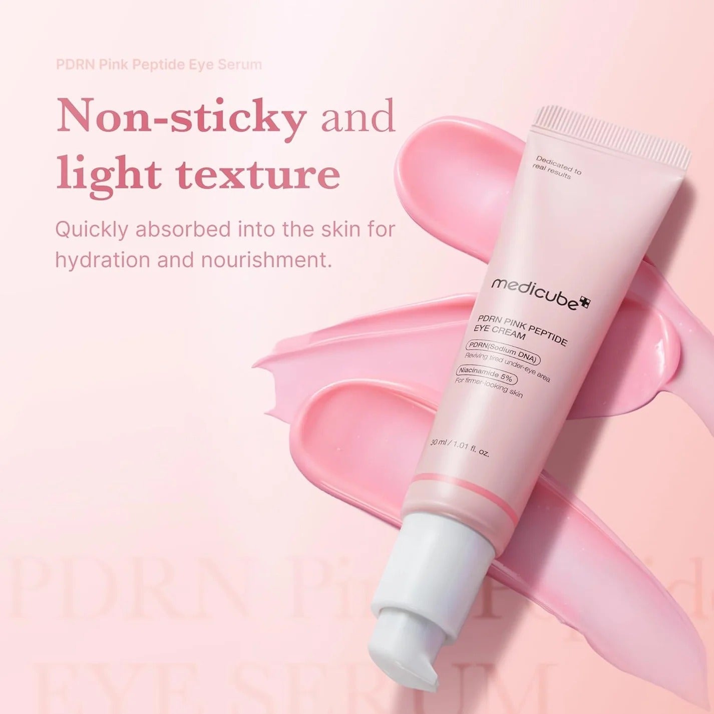 Medicube Pink Eye Cream with PDRN & Peptides (30ml)