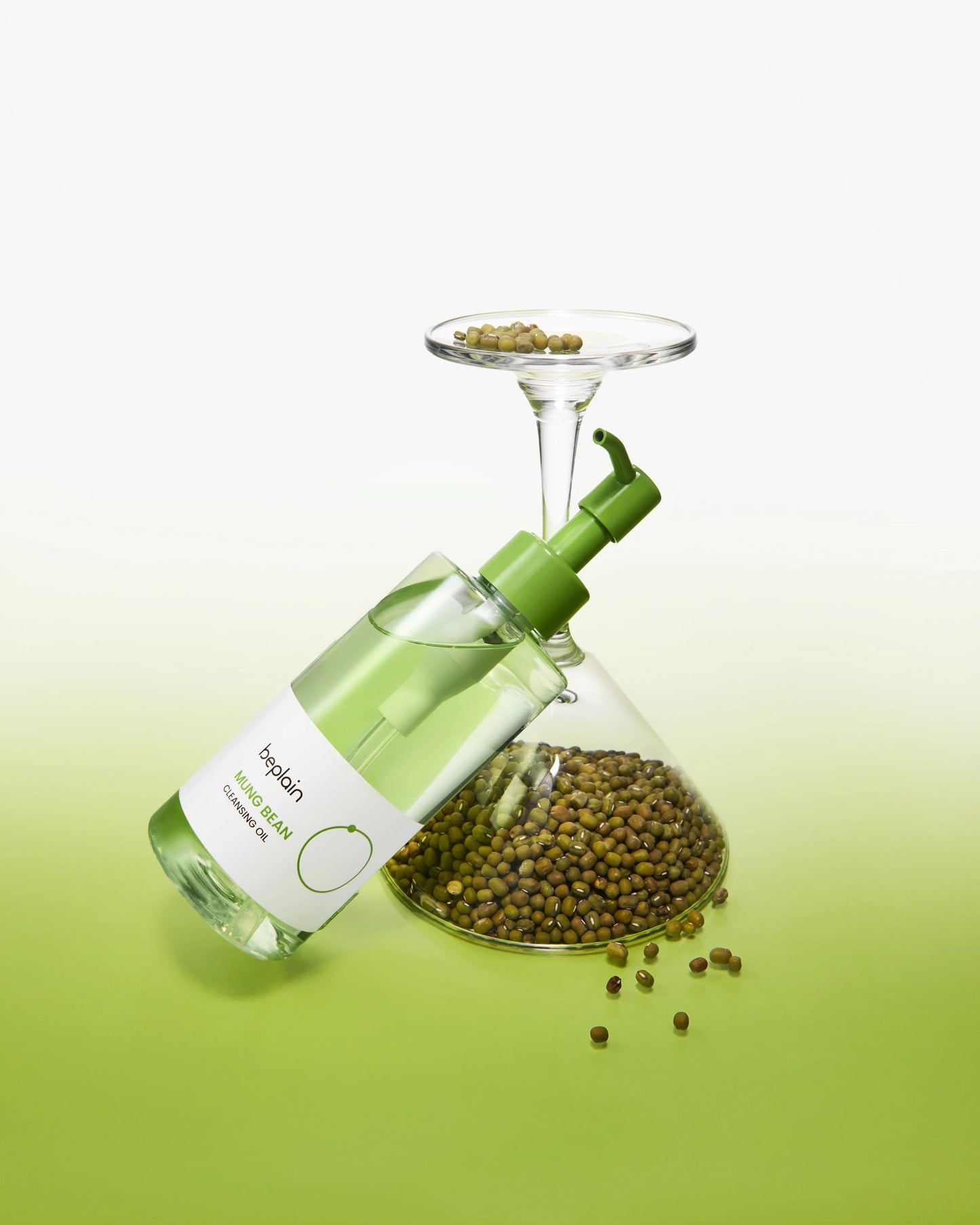 Beplain Mung Bean Gentle Cleansing Set (Foam 80ml + Cleansing Oil 200ml + Pore Clay Mask 120ml)